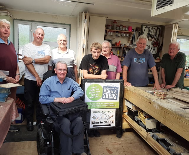 Okehampton Men in Sheds nominated for BBC award