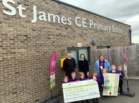 Housebuilder grant to St James for new play area