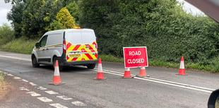 Crediton and Exeter fire crews rescued motorist from car on roof
