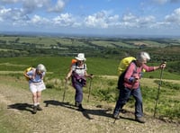 OKEHAMPTON RAMBLING CLUB: A walk despite the threat of heavy rain