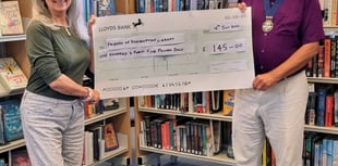 Okehampton Hamlets donates to new okebookfest event 