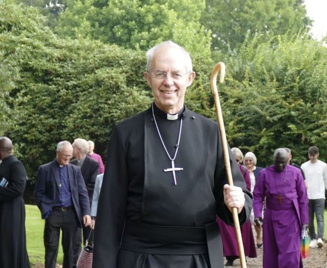 Archbishop of Canterbury in Devon visit over Remembrance Weekend
