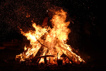 Bonfire Night celebrations in Simmons Park