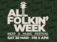 Beer and music is on “All Folkin’ Week”