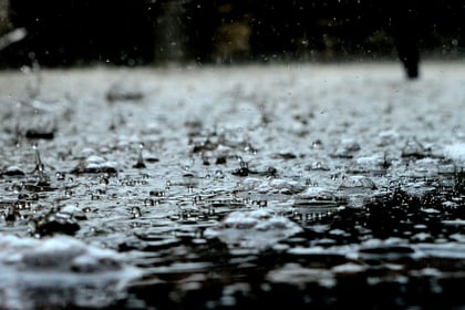 Nearly half Devon's annual rainfall falls in last three months