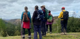 Okehampton ramblers explore Iron Age forts