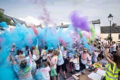 Hatherleigh prepares to paint the town red as colour run approaches
