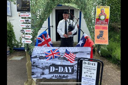 Publican staging community D-Day event