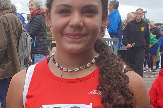 Sprinter Zola Taylor of Okehampton College