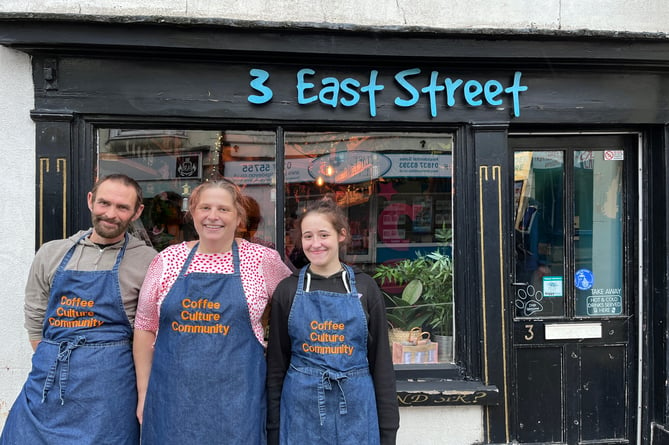 Rebecca Green and her team at 3 East Street 2022 