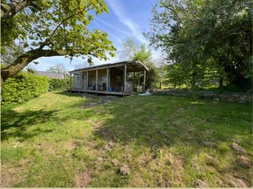 The farm cabin at Foxcombe Farm, Lewdown