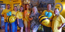 Local bodypainter raises funds for Endometriosis UK