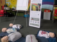 Oke PADs gives school children life-saving first aid training