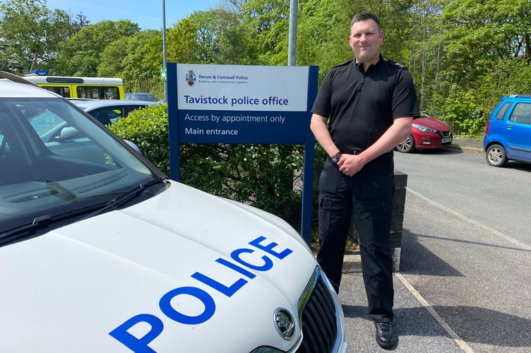 Sgt Tom Ottley is urging people to comment on greater police powers to combat anti-social behaviour in Tavistock