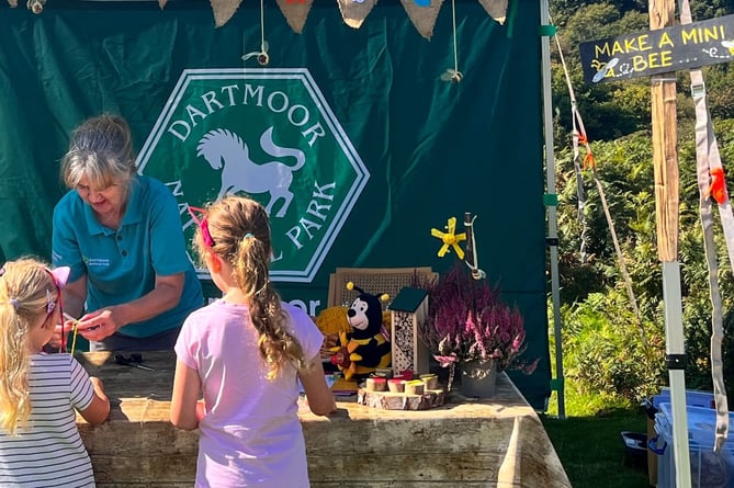 Young visitors enjoy Meldon Wildlife Festival