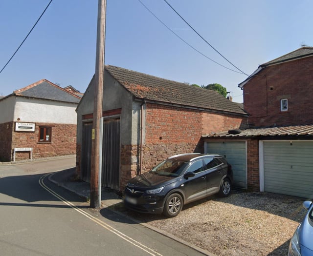 Permission sought to turn disused Crediton building into house