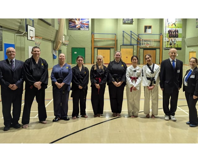 BOP Tae Kwon-Do students receive black belts at grading