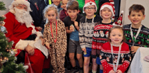 Okehampton Primary's Santa Run sees 150 brave chill 