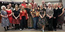 Okehampton jive group celebrates with an end of year party