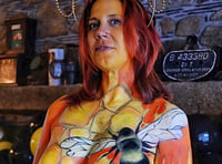 Bodypainter to take on challenge for Endometriosis UK