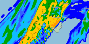 Yellow weather warning for West Devon